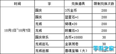 《龙戒》金秋十月欢度国庆活动图片4