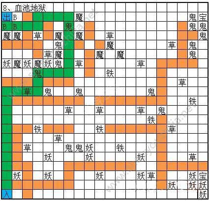 想不想修真血池地狱怎么走安全？血池地狱地图详情一览图片1