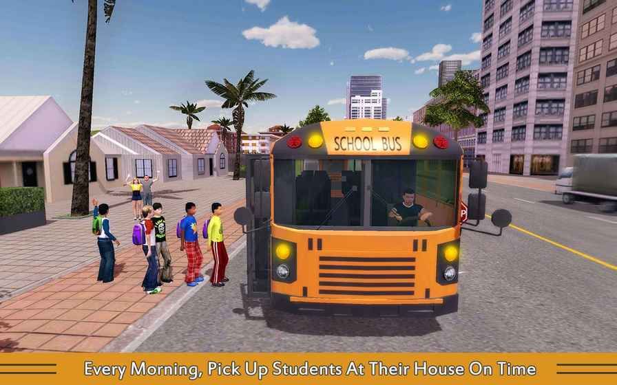 School Bus Game Pro游戏安卓版图2