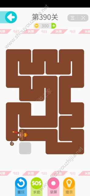 今日头条一笔画完僵尸喵376-390关图文攻略大全图片15