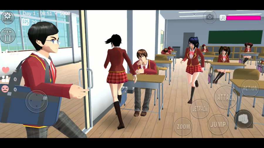 SAKURA School Simulator汉化版图片1