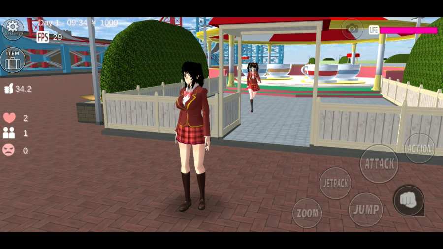 SAKURA School Simulator汉化版图3