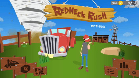 乡下人大逃亡（Redneck Rush）游戏安卓汉化版图1