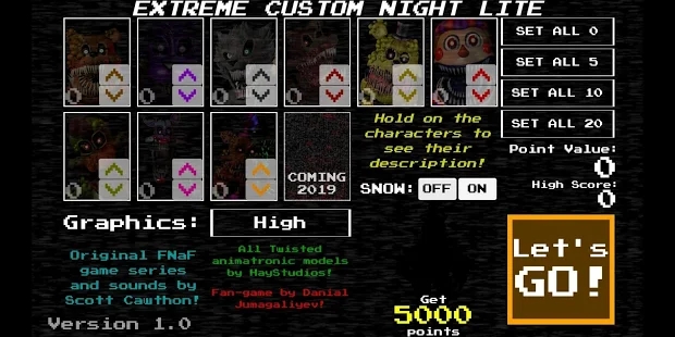 Extreme Custom Night LITE游戏图片1