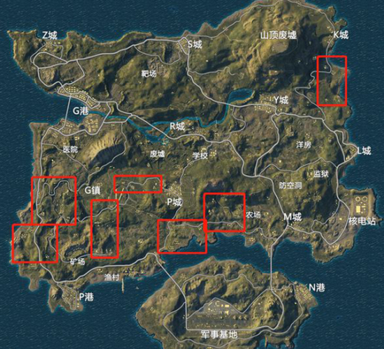 绝地求生刺激战场打野哪里资源丰富？打野路线推荐