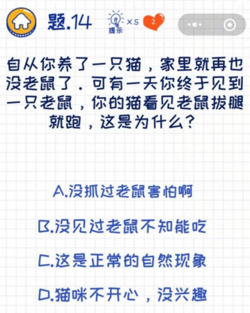 微信坑爹么么答第41-50关答题答案大全