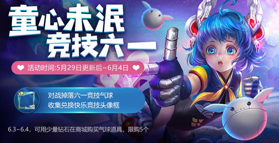 王者荣耀六一竞技气球怎么获得？快乐竞技头像框怎么兑换得图片1