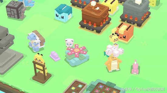 精灵宝可梦（Pokemon Quest）手游曝光：试玩视频提前预览