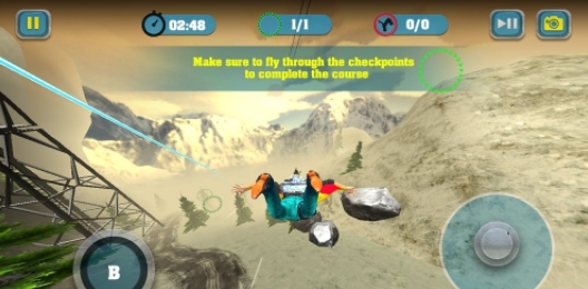 翼套飞行模式WingSuit Simulator 3D手游最新版下载图2
