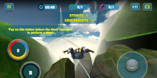 翼套飞行模式WingSuit Simulator 3D手游最新版下载图1