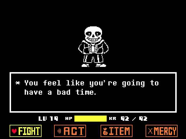 Sans Fight Recreation图1