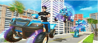 四轮自行车机器人图4