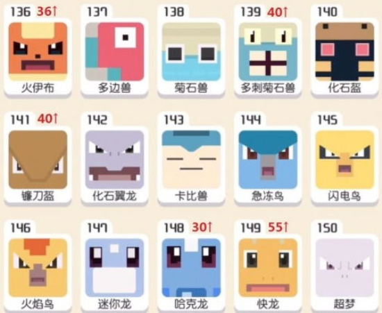 宝可梦探险寻宝都有哪些宠物？宝可梦图鉴级进化等级大全图片4