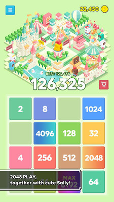 莎莉大陆2048游戏手机最新版图4