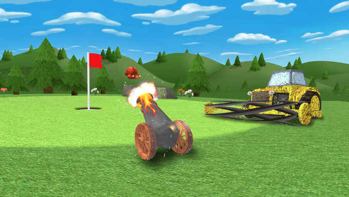 肉炮高尔夫（Meat Cannon Golf）游戏安卓公测版（含数据包）图4