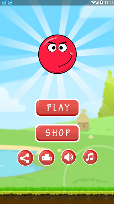 红球爱跳跃(ball red love jump)游戏安卓版图1