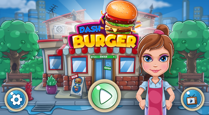 破折号汉堡(dash burger)游戏安卓手机版下载图1