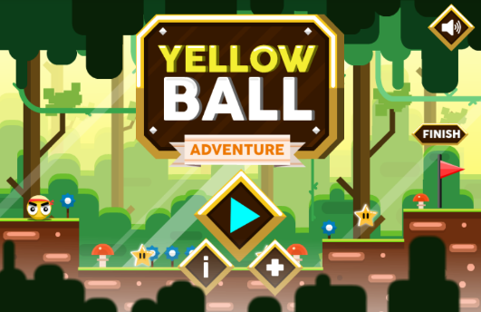 黄球冒险(Yellow Ball Adventure)游戏安卓手机版图1