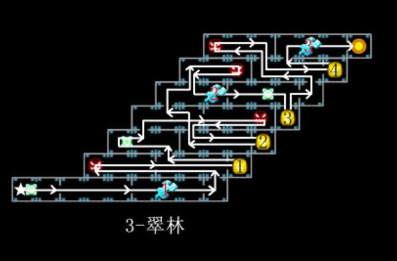 崩坏学园2月下踏歌行攻略，迷宫地图碎片宝箱一览图片3