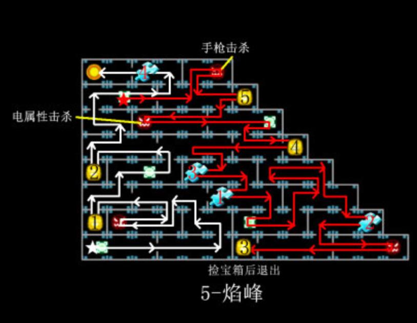 崩坏学园2月下踏歌行攻略，迷宫地图碎片宝箱一览图片5