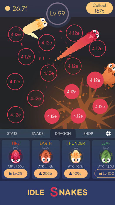 贪吃蛇打球球游戏安卓版(idle snakes)图3