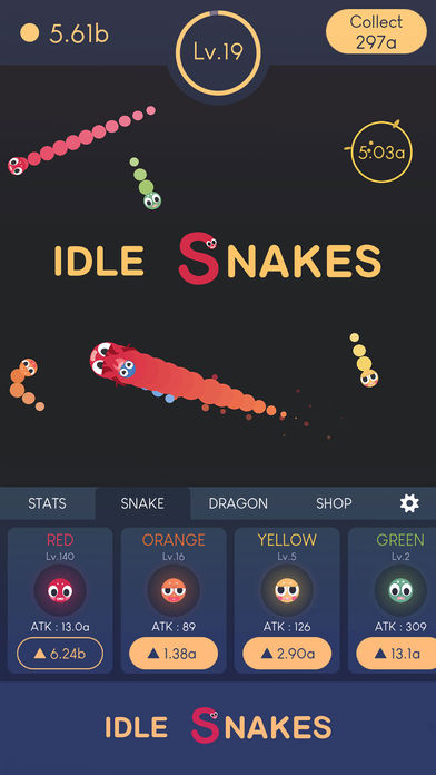 贪吃蛇打球球游戏安卓版(idle snakes)图5