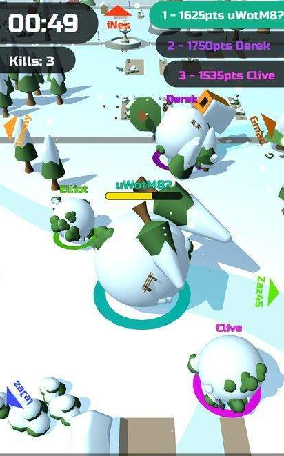Snowball Clash游戏图3