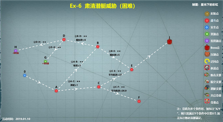 战舰少女R地狱群岛2019复刻困难ex6视频攻略