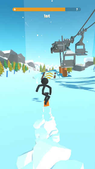 Stickman Snow Ride游戏安卓版图3