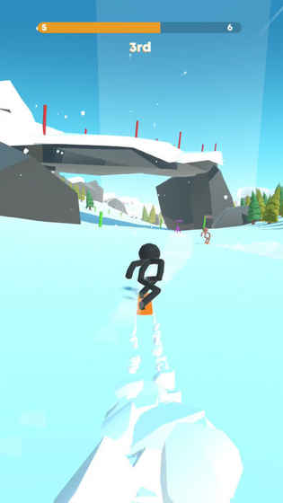 Stickman Snow Ride游戏安卓版图1