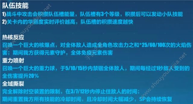 崩坏3天穹掠影地图装初始s平民阵容通关攻略 1-4关打法配置推荐图片2