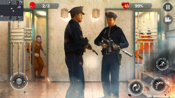 监狱生存任务3D游戏图3