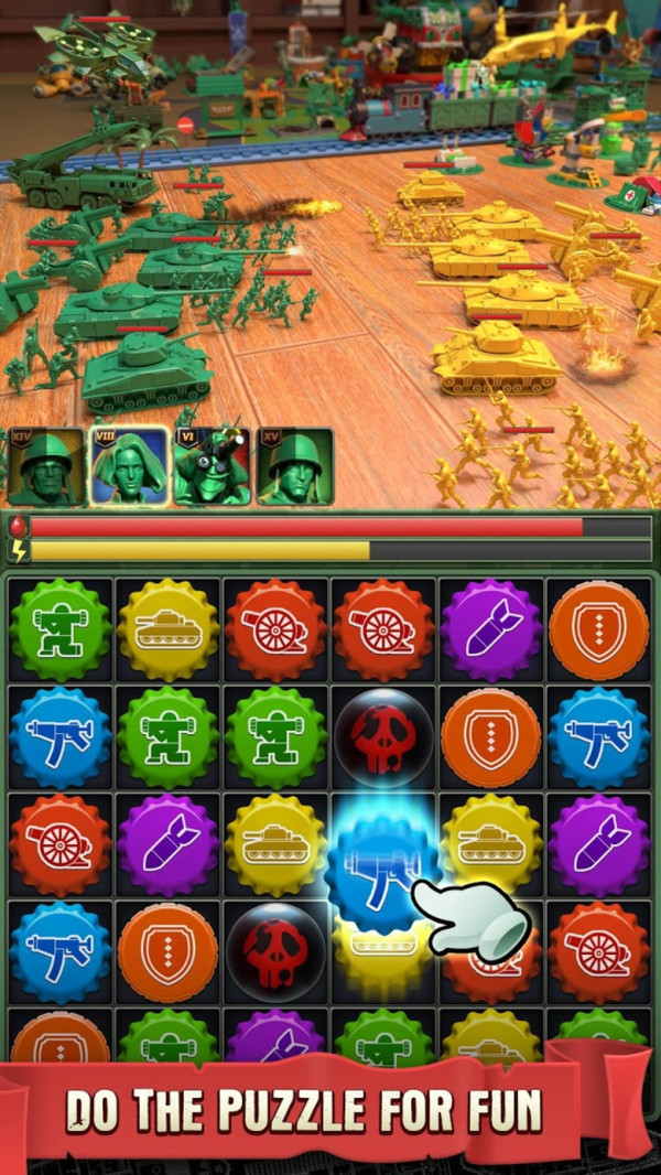 玩具兵消除大战版图1