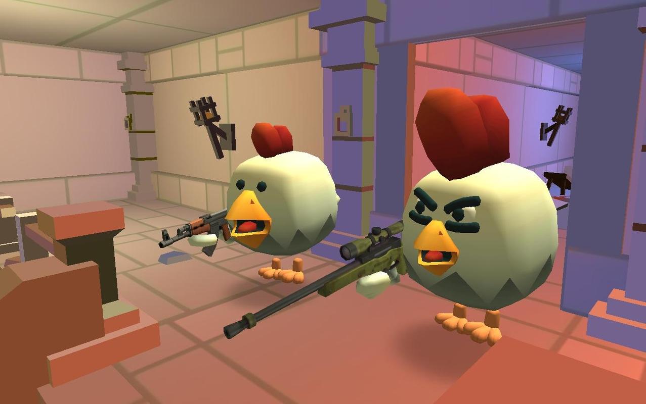 公鸡交火大战(Roosters Firefight)游戏安卓手机版图3