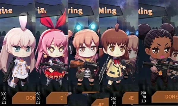 少女与枪io逃杀游戏图片1