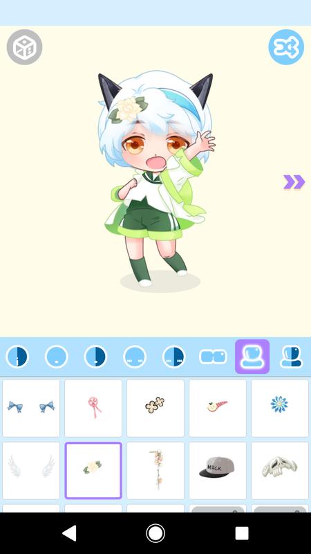 可爱娃娃头像制作（Cute Doll Avatar Maker）游戏安卓手机版图3