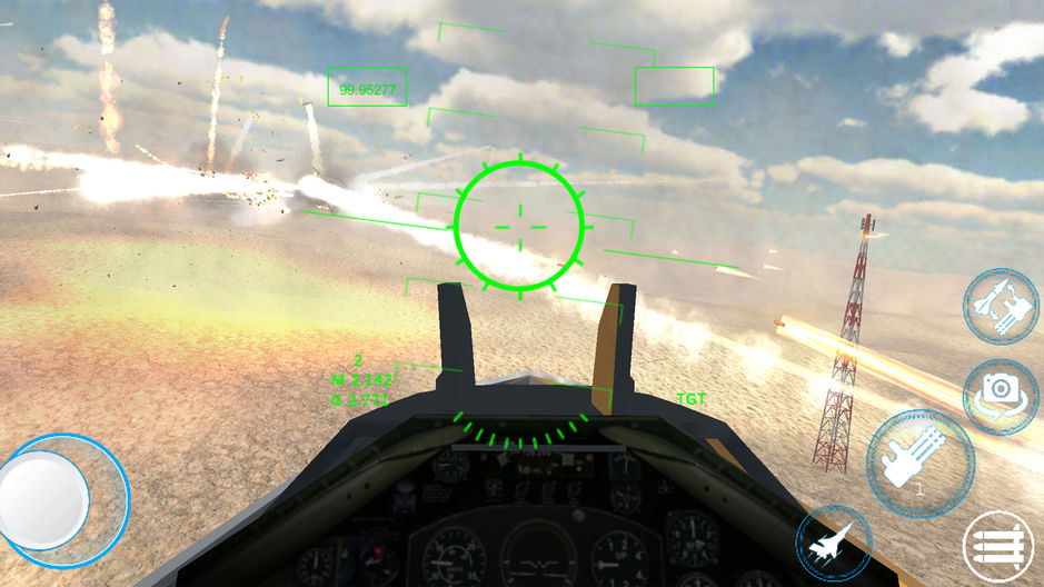 Jet Fighter Air Strike 3d版图2