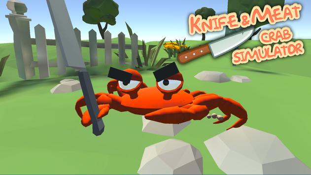 刀与肉螃蟹模拟器(Knife Meat Crab Simulator)游戏安卓手机版图1