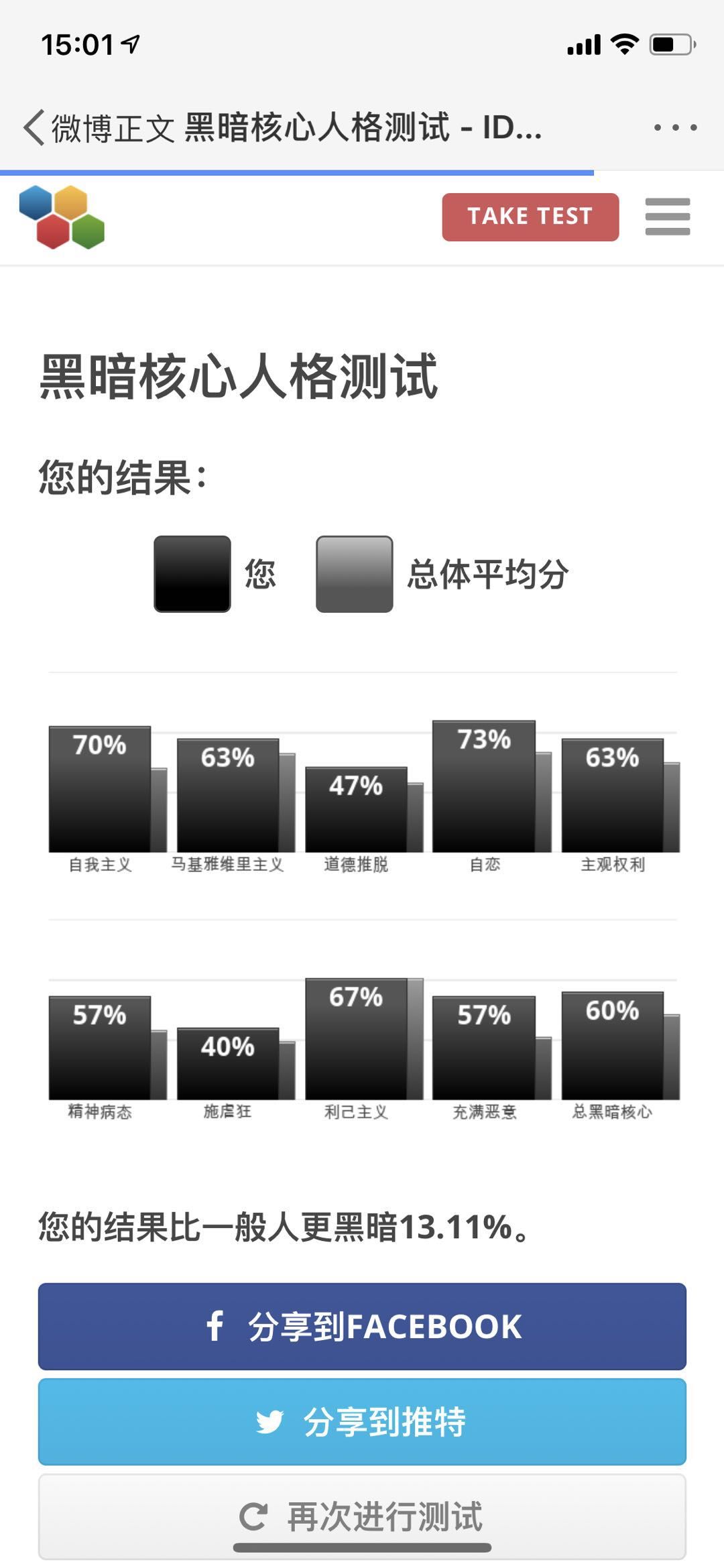 黑暗核心人格测试游戏图1