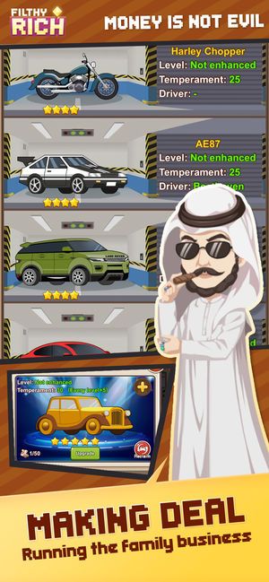 铜臭富人无限金钱中文安卓版(Filthy Rich)图2