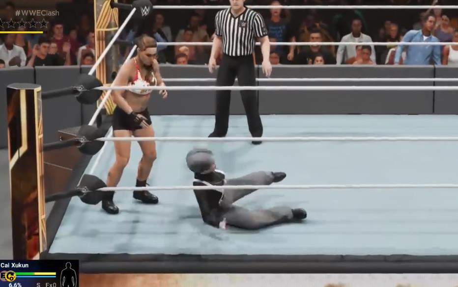 WWE2k19蔡徐坤安卓版图片1