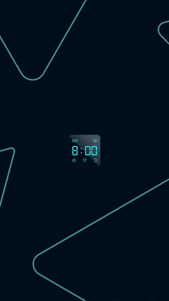 word clock手机屏保图1
