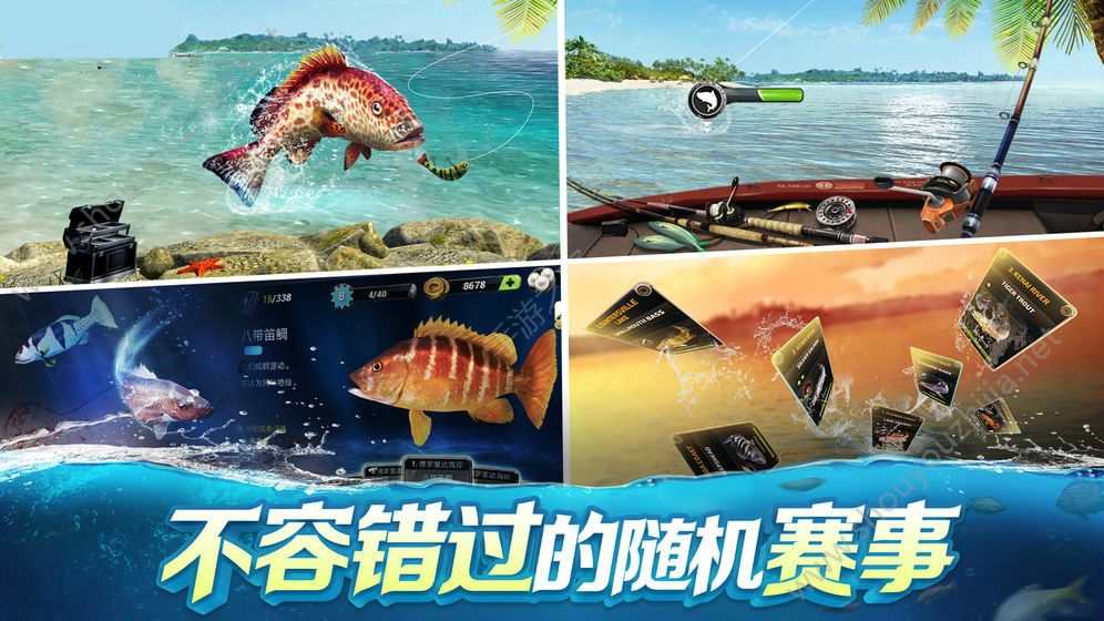 钓鱼季节游戏安卓版（Fishing Seaso）图1