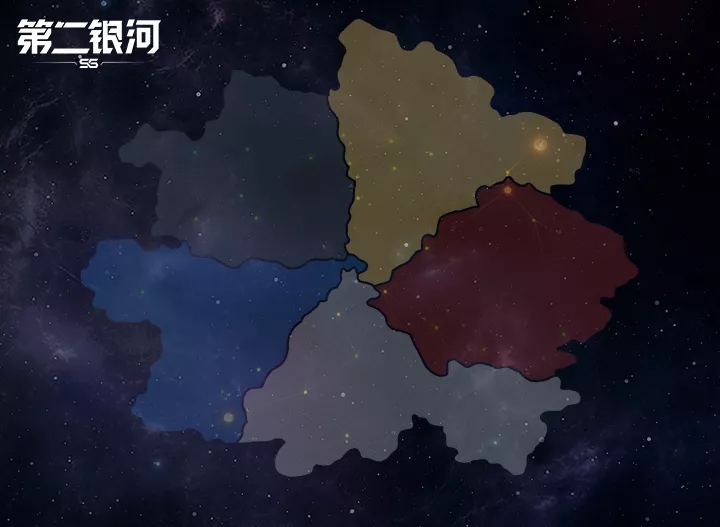 第二银河宇宙星图是怎么样的？宇宙星域星图层次展示图片1