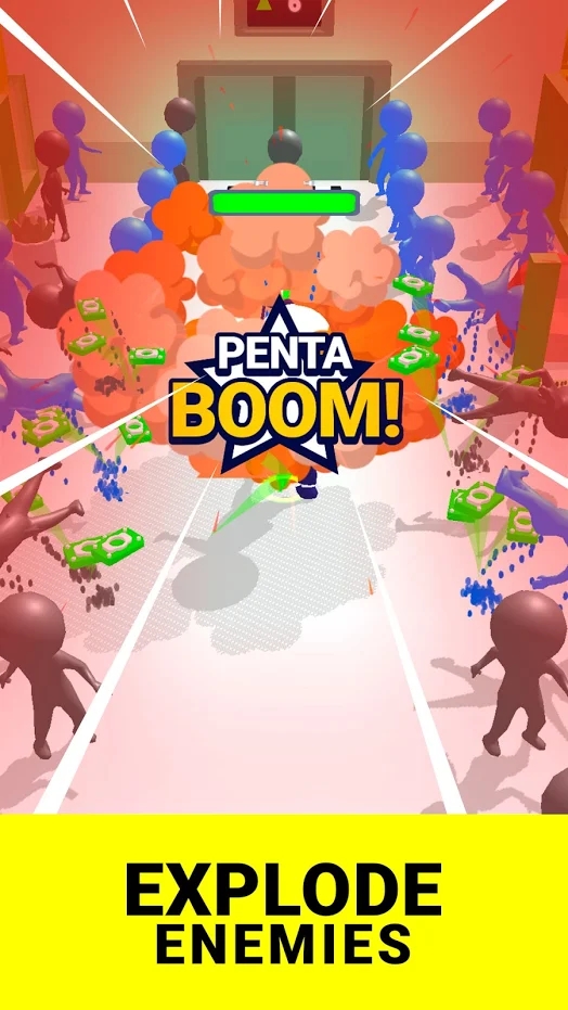 闪电连线杀敌游戏安卓版（Flash Fight Enemy Dots）图2
