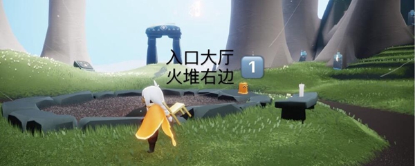 光遇11月10日在雨林重温先祖的美好回忆 11.10任务与蜡烛位置攻略图片5