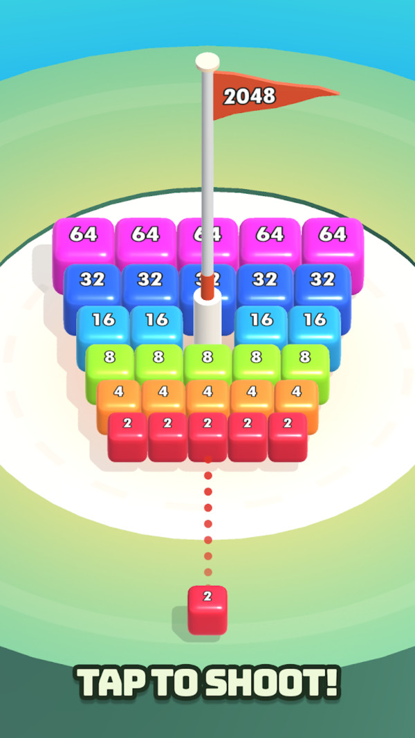 2048旋转方块游戏图片1