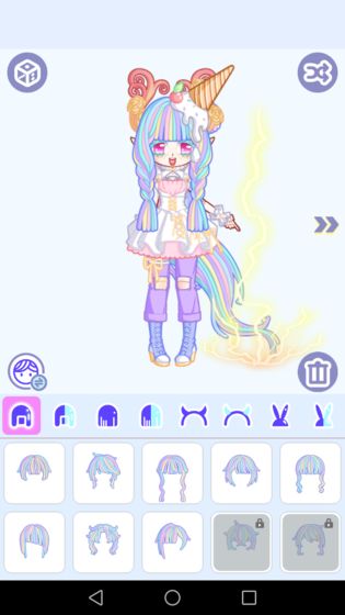 魔幻粉彩女孩萌拼平台游戏官方版图2