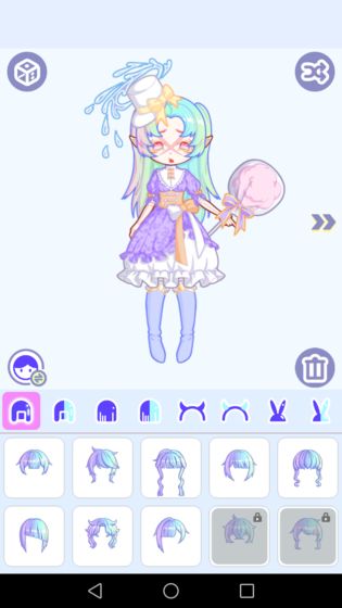 魔幻粉彩女孩萌拼平台游戏图片2