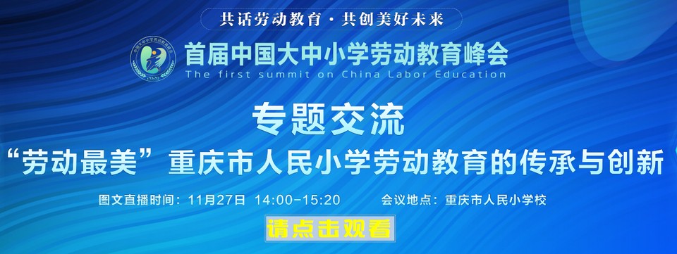 2020首届中国大中小学劳动教育峰会直播专题视频回放APP图1